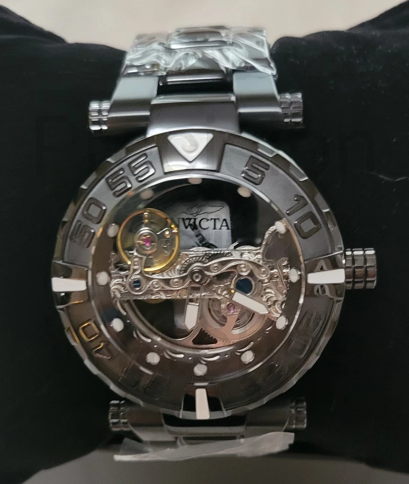 Reloj automático para hombre Invicta Subaqua Nebula con esfera esqueleto - 47 mm 49507 Foto 3 de 4