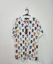 Polo Ralph Lauren Men Classic Polo Shirt Collection Graphic Mesh Polo Size M NWT