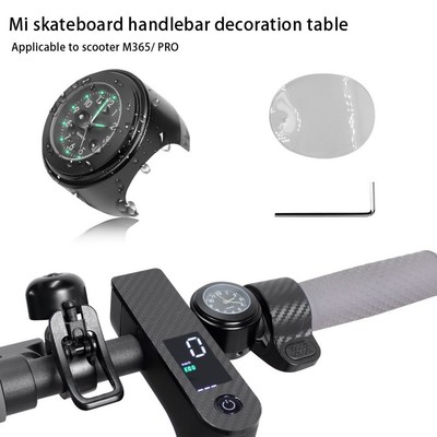 Uhr Quarzuhr Leuchtquarzuhr wasserdicht 22-25mm 45*30mm schwarz