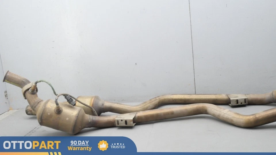 Juego de colectores de escape laterales izquierdo y derecho Mercedes W221 S400 2010-2015 tracción trasera Foto 2 de 4