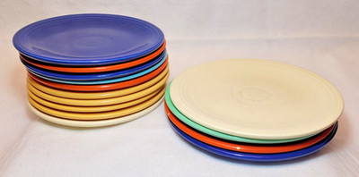 Fiestaware 6'' & 7'' Plates, Varied Colors, Priced Each - Homer Laughlin Fiesta