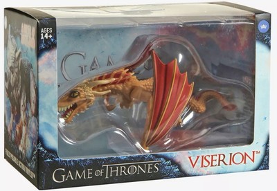 GOT Action Figure Vinyl VISERION Dragon 13Cm The GAME OF THRONES Original New!