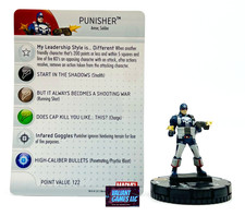 Marvel Heroclix Punisher M-003 w/ Card Wizkids Exclusive
