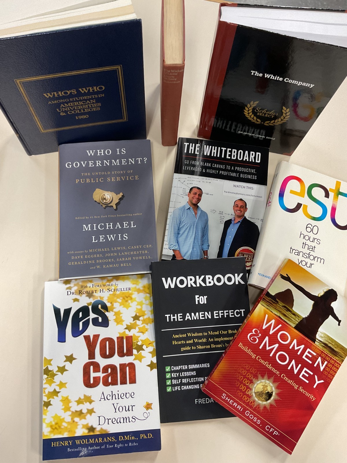 Non-fiction - politics & true crime & leadership & more -choose from 130+ titles