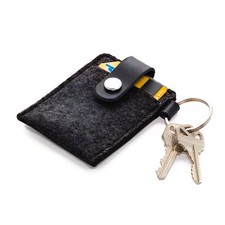 Graf Lantz Key Card Case Merino Wool 3050CHB 48 Black New