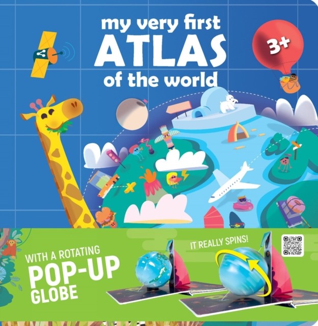 My Very First Atlas with Revolving Globe by Francesco Tomasinelli - Image 4