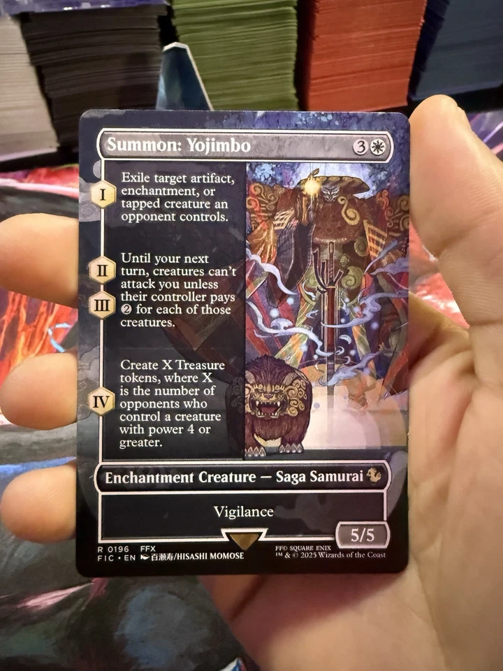 Summon: Yojimbo (Borderless) Commander: Final Fantasy Regular - Image 3 of 4