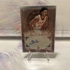 2025 Topps Flagship Zaccharie Risacher  AUTOGRAPH (Bsi-zr) Signed And Sealed