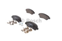 4 St. Bosch Bremsbelagsatz, Scheibenbremse 0986494623