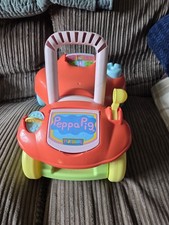 Playskool Step Start Walk 'n Ride Peppa Pig Active 2-in-1 Ride-On and Walker
