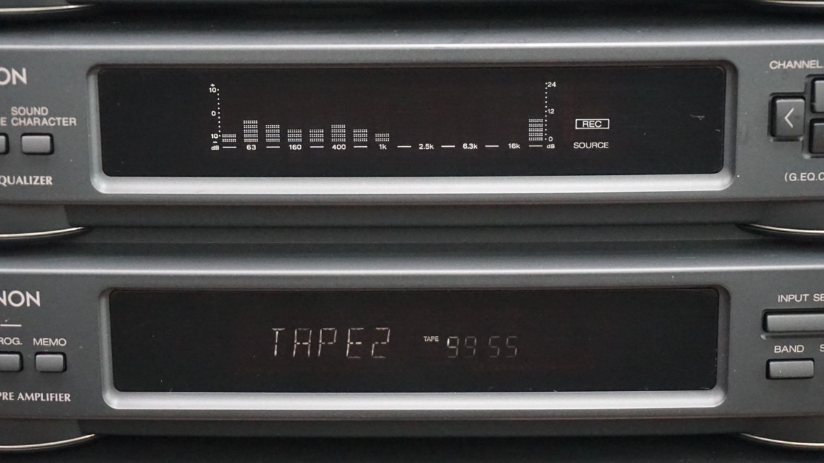 DENON D-500 Mini Stereo Component System AM/FM CD Cassette Amp