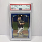 2023 Bowman Draft Paul Skenes 1st Bowman Chrome Blue /150 PSA 9 Pirates RC