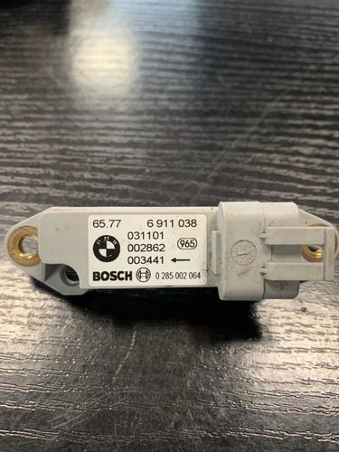 BMW 3 E46 2002 Airbagsensor Crashsensor Drucksensor 6911038 GSD35458