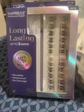 KISS Falsies Long Lasting Self Adhesive Eyelashes, 'Demi Wispy’, 5 Days 
