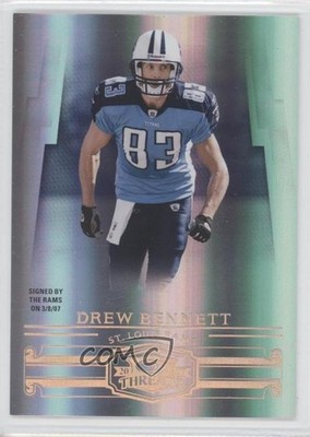 2007 Donruss Threads Century Proof Bronze 170/250 Drew Bennett #50 6f5