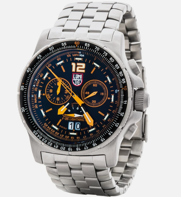 Luminox F-35 Lightning II Fighter Steel Chronograph Watch XA
