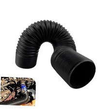 Pack-1 Car Modified Turbine Intake Pipe, 2.99 "/76 mm Air 1 PC #2.99 " Black