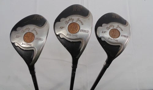 3 Bobby Jones Jesse Ortiz Hybrid Golf Clubs Set H2 H3 Graphite Shaft Regular RH