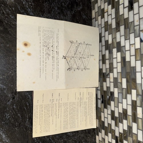 Vintage Reiss Tri Tac Toe 3D Tic Tac Toe Marbles Board Game 1974 Complete Retro - Picture 8 of 11