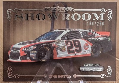 2013 Press Pass Showcase Showroom Silver 190/299 Kevin Harvick