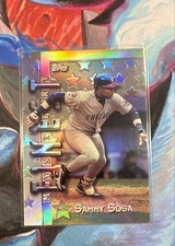 1998 Topps - Interleague Match-Ups Mystery Finest Frank Thomas, Sammy Sosa, Mark