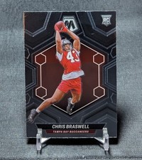 Chris Braswell Rookie RC 2024 Mosaic Football Card #354 Tampa Bay Buccaneers. rookie card picture