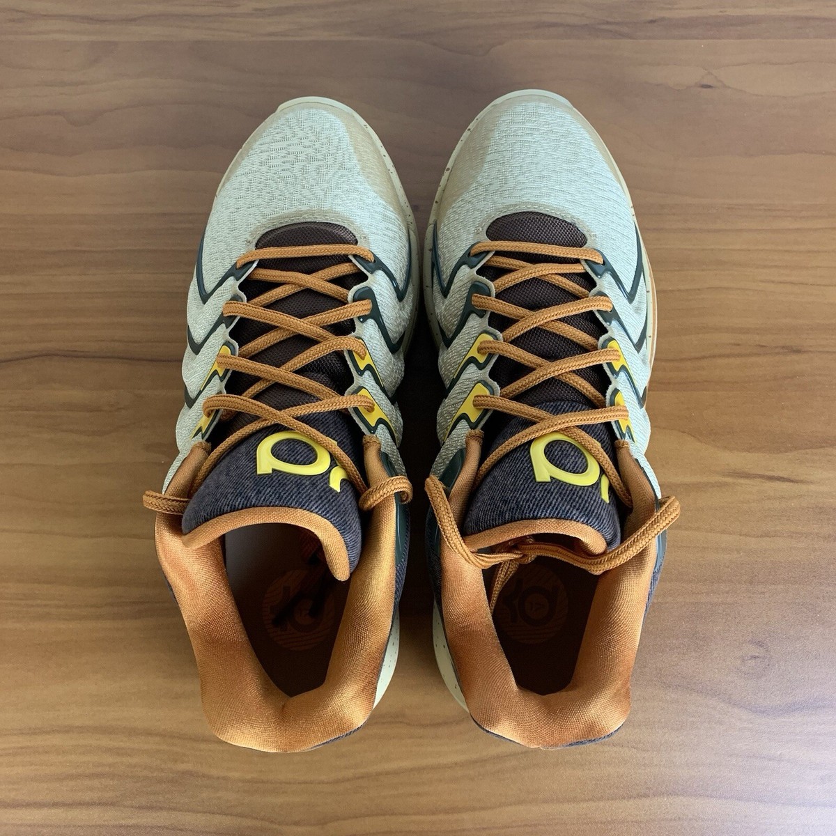 Men\'s Size 11 - Nike KD 17 NRG x Bink Sesame Basketball Shoes Gold HJ4464-200 Nike KD 17 NRG x Bink Sesame University Gold Men main image 4