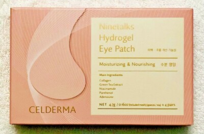 CELDERMA NINETALKS Hydrogel Eye Patch 4 Pairs in the box- FREE SHIP