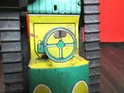 MARX TOYS WIND UP TRACTOR DOZER VEHICLE FARM WWII ERA PLOW CONSTRUCTION OLD EX — photo 6