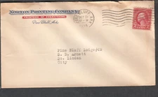 Oct 1934 cover Norton Publishing Co Pine Bluff AR to S D Arnett Lodge 69 city