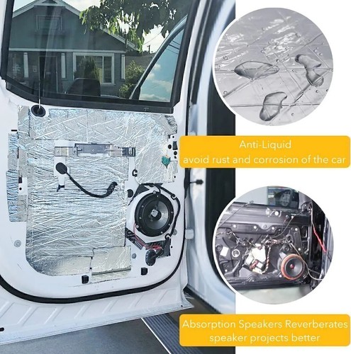 Car Automotive Sound Deadener Heat Insulation Noise Proofing Foam/autohesion - Picture 21 of 39