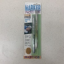 NEW Photoco Pen Gold Silver Photo Marker Print On Photographs PF3718 Scrapbook