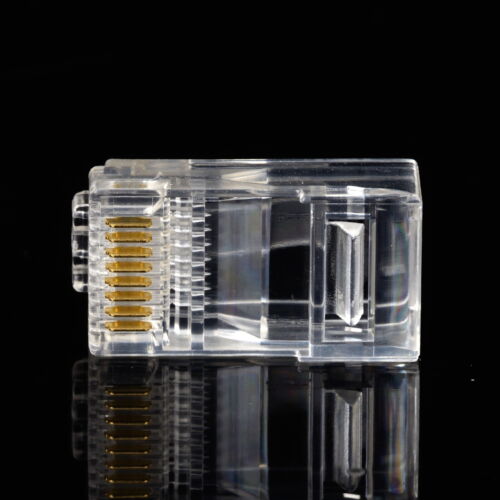 Cat6 RJ45 Ends Connector Modular Plug Lan Network Ethernet Cable UTP Cat5e Kit - Picture 3 of 7