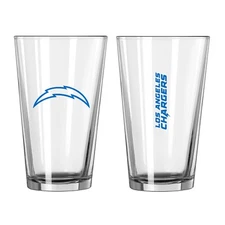 Los Angeles Chargers Boelter NFL Game Day 16oz Pint Glass (1)
