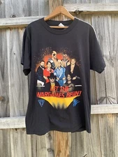 Vintage 80s JCP Wrestling Tshirt Wargames Rick Flair Wwf Dusty Rhodes Bash Xl