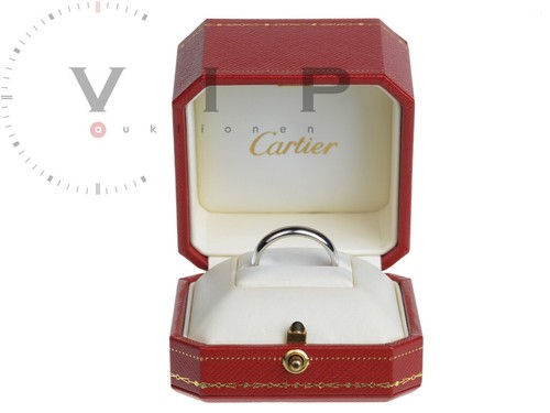 CARTIER 1895 BAGUE ALLIANCE PLATIN TRAURING EHERING WEDDING RING PLATINUM 3,5mm - 第 2/8 張圖片
