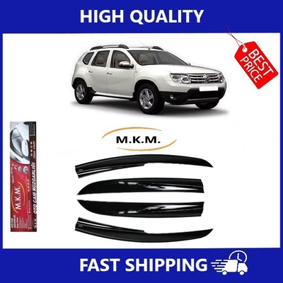For Dacia Duster 2010-2020 ABS Plastic Window Wind Deflector Rain Sun Guard