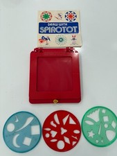 1976 spirotot General Mills Fun Spirograph Drawing Tool Stencils NO BOX