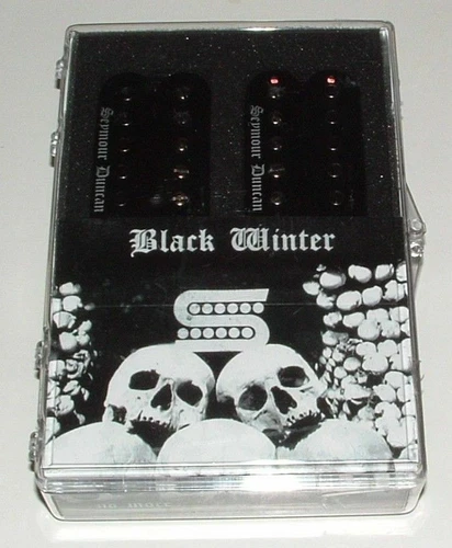 Seymour Duncan Black Winter  Humbucker 6 String Pickup Set BLACK   New 