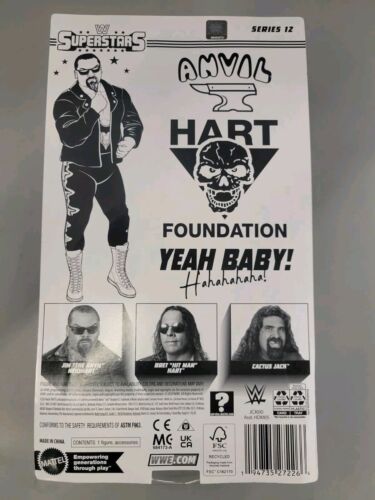 WWE Superstars Serie 12 Jim The Anvil Neidhart 2024 Hart Foundation. Ungestanzt - Bild 4 von 4