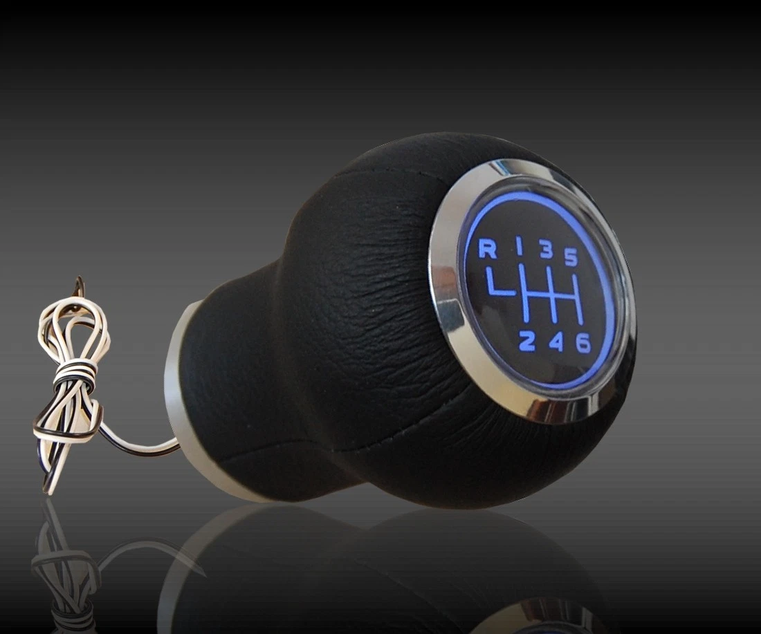 SPEED SHIFT GEAR KNOB blue LED ILLUMINATED TOYOTA CELICA 6 speed