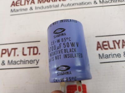 Condensatore Elettrolitico Samwha HE1H478M30030HA – 4700uF 50V 105°C – Montaggio Snap-in