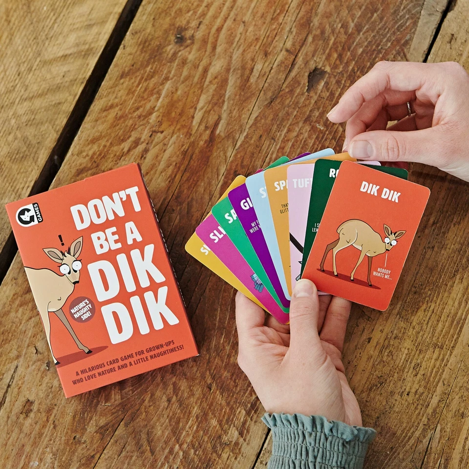 Don't Be A Dik Dik | Matching Card Game For Adults | Hilarious Animal Names - Image 4 of 4