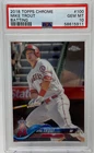 2018 Topps Chrome #100 Mike Trout Batting  PSA 10