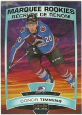 2019-20 OPC Platinum Conor Timmins RC Rookie Sunset Parallel #169 Colorado