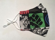 Avengers Comics Superheroes 100 Cotton Fabric Face Mask For Kids FREE SHIPPING