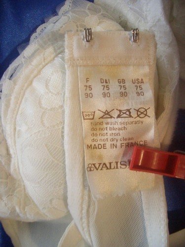 VINTAGE Valisere sexy Pin Up Spitzen Rüschen BH Gr. 75-90 ca. B Sissy BH (CL55) - Bild 5 von 5