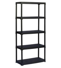 Scaffale In Plastica Rinforzato cm 80x40xH 176 5 Ripiani Art Plast T80/5