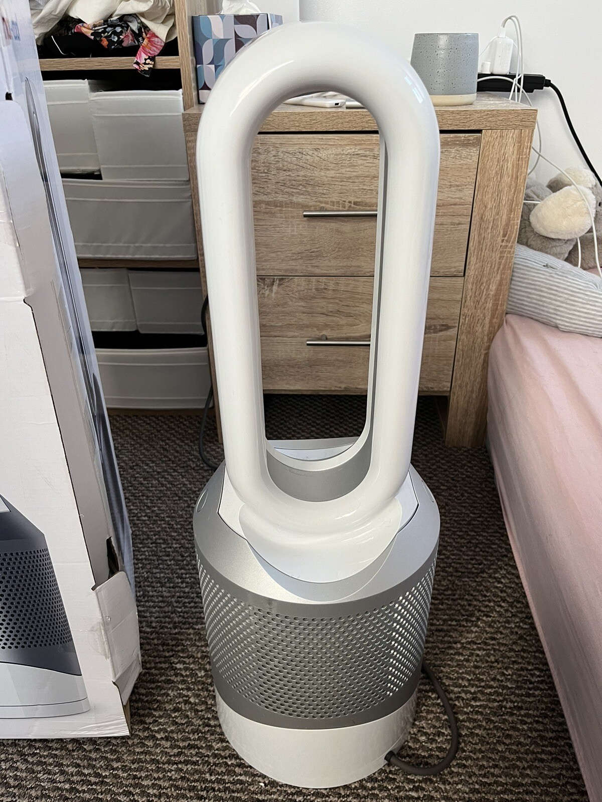 Dyson Pure Hot + Cool Air Purifier White/Silver 5025155075548 eBay
