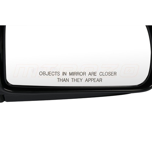 MIROZO For 1998-2003 TOYOTA SIENNA LH&RH Side Black Fold Power Heated Mirrors - Picture 8 of 12